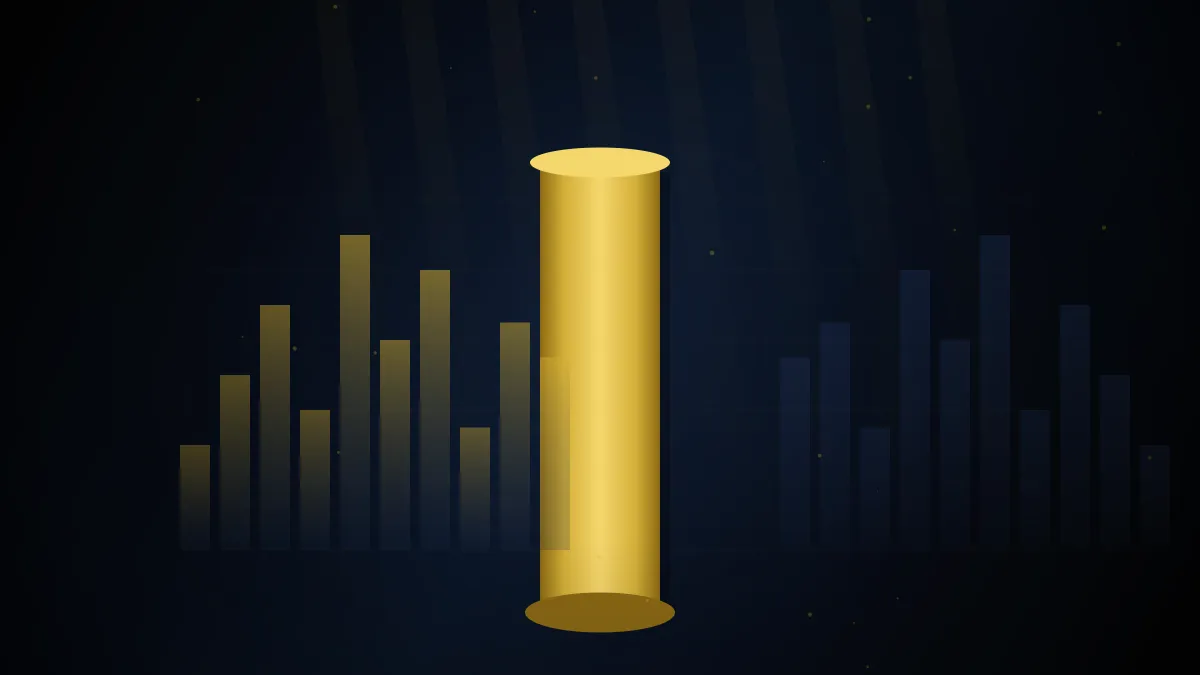 539 頭獎統計：高聳的金色頭獎柱搭配統計數據