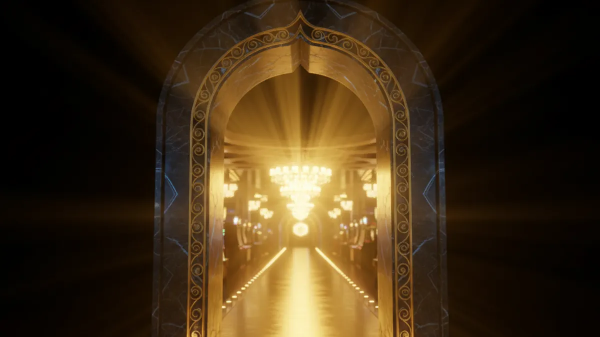 博弈新手入門：華麗的金色拱門通道，引導新手踏入博弈世界