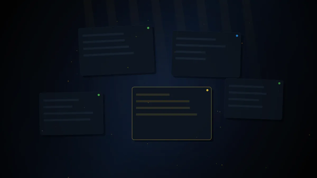 539 線上平台指南：多個平台畫面漂浮在暗色空間