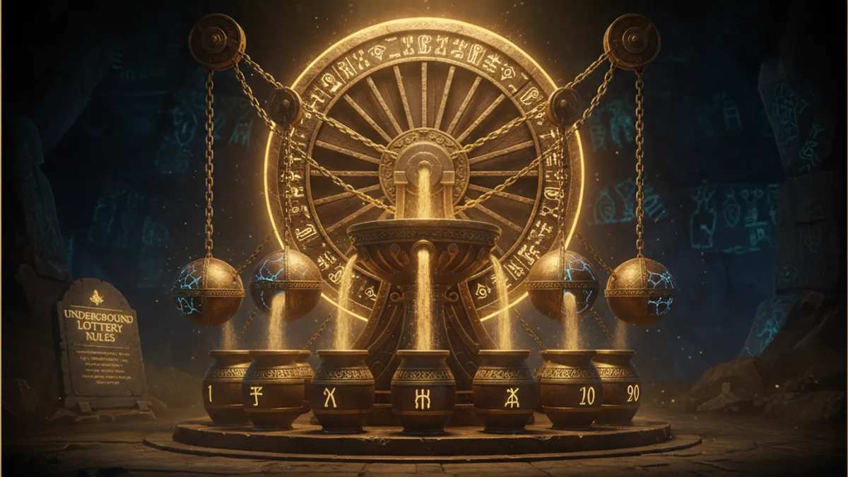 地下539規則：古風開獎機制搭配神秘金色元素